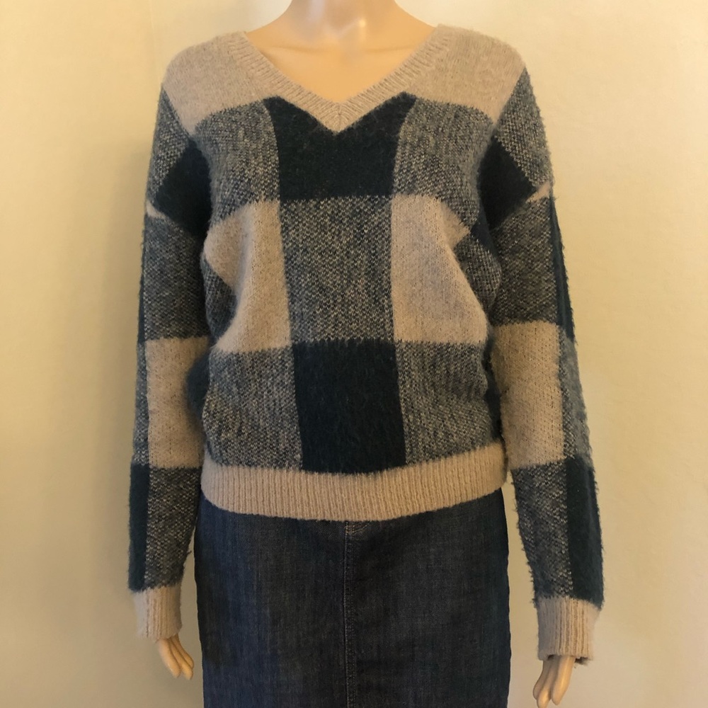 Lucky brand V neck wool sweater